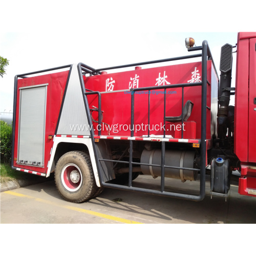 HOWO water tank forest fire truck price